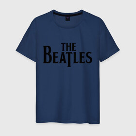 Мужская футболка хлопок с принтом The Beatles в Санкт-Петербурге, 100% хлопок | прямой крой, круглый вырез горловины, длина до линии бедер, слегка спущенное плечо. | Тематика изображения на принте: beatles | битлз
