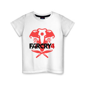 Детская футболка хлопок с принтом Far Cry 4 (1) в Санкт-Петербурге, 100% хлопок | круглый вырез горловины, полуприлегающий силуэт, длина до линии бедер | cry | far | far cry | ubisoft | край | фар | фаркрай | юбисофт