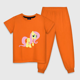 Детская пижама хлопок с принтом Пони пегас Флаттершай в Санкт-Петербурге, 100% хлопок |  брюки и футболка прямого кроя, без карманов, на брюках мягкая резинка на поясе и по низу штанин
 | my little pony | пегас | пони | флаттершай