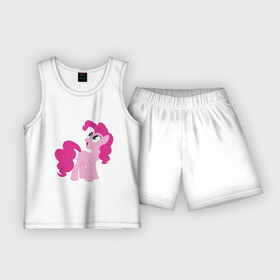 Детская пижама с шортами хлопок с принтом Пони Пинки Пай в Санкт-Петербурге,  |  | my little pony | пинки пай | пони