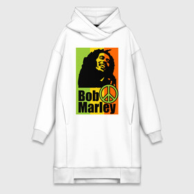 Платье-худи хлопок с принтом Bob Marley в Санкт-Петербурге,  |  | bob marley | боб марли