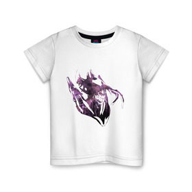 Детская футболка хлопок с принтом Bane Elemental в Санкт-Петербурге, 100% хлопок | круглый вырез горловины, полуприлегающий силуэт, длина до линии бедер | bane elemental | dota | dota2 | дота | дота2