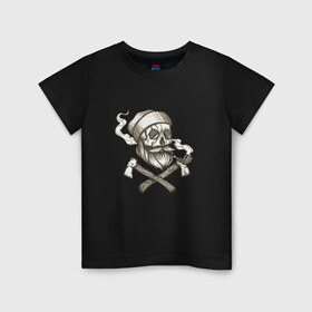 Детская футболка хлопок с принтом Тортуга в Санкт-Петербурге, 100% хлопок | круглый вырез горловины, полуприлегающий силуэт, длина до линии бедер | 
