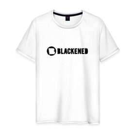 Мужская футболка хлопок с принтом Metallica - Blackened в Санкт-Петербурге, 100% хлопок | прямой крой, круглый вырез горловины, длина до линии бедер, слегка спущенное плечо. | Тематика изображения на принте: 