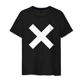 Мужская футболка хлопок с принтом The XX - Angels в Санкт-Петербурге, 100% хлопок | прямой крой, круглый вырез горловины, длина до линии бедер, слегка спущенное плечо. | тематика the xx в стиле первого одноимённого альбома the xx angels