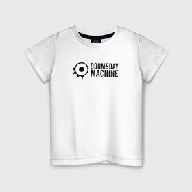 Детская футболка хлопок с принтом Doomsday Machine в Санкт-Петербурге, 100% хлопок | круглый вырез горловины, полуприлегающий силуэт, длина до линии бедер | Тематика изображения на принте: 