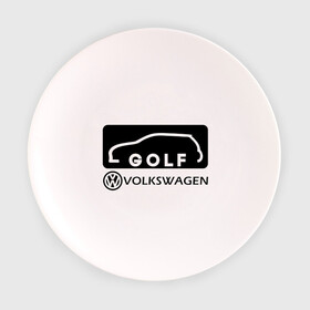 Тарелка 3D с принтом Фольцваген гольф в Санкт-Петербурге, фарфор | диаметр - 210 мм
диаметр для нанесения принта - 120 мм | Тематика изображения на принте: golf | logo | volkswagen | гольф | логотип | фольцваген