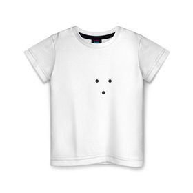 Детская футболка хлопок с принтом Силуэт лисички в Санкт-Петербурге, 100% хлопок | круглый вырез горловины, полуприлегающий силуэт, длина до линии бедер | Тематика изображения на принте: fox | лиса | лисёнок | лисичка