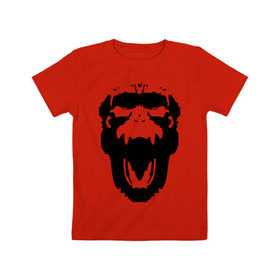 Детская футболка хлопок с принтом 12 обезьян в Санкт-Петербурге, 100% хлопок | круглый вырез горловины, полуприлегающий силуэт, длина до линии бедер | 12 обезьян | брэд питт | брюс уиллис | вирус | сериал