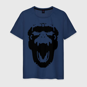 Мужская футболка хлопок с принтом 12 обезьян в Санкт-Петербурге, 100% хлопок | прямой крой, круглый вырез горловины, длина до линии бедер, слегка спущенное плечо. | 12 обезьян | брэд питт | брюс уиллис | вирус | сериал