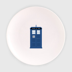 Тарелка с принтом TARDIS в Санкт-Петербурге, фарфор | диаметр - 210 мм
диаметр для нанесения принта - 120 мм | doctor who | доктор кто
