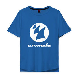 Мужская футболка хлопок Oversize с принтом Armada Music в Санкт-Петербурге, 100% хлопок | свободный крой, круглый ворот, “спинка” длиннее передней части | armada music | armada music labelarmada | trance
