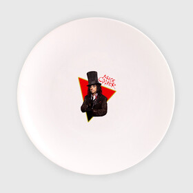 Тарелка с принтом Alice Cooper в Санкт-Петербурге, фарфор | диаметр - 210 мм
диаметр для нанесения принта - 120 мм | alice cooper | metal | rock | метал | рок | рок музыка | элис купер