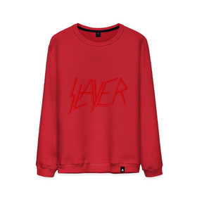 Мужской свитшот хлопок с принтом Slayer logo в Санкт-Петербурге, 100% хлопок |  | alternative rock | pank | punk | rock | slayer | альтернативный рок | метал | панк | рок | слаер | тяжелая музыка | хард рок | хеви метал