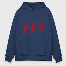 Мужское худи Oversize хлопок с принтом Slayer logo в Санкт-Петербурге, френч-терри — 70% хлопок, 30% полиэстер. Мягкий теплый начес внутри —100% хлопок | боковые карманы, эластичные манжеты и нижняя кромка, капюшон на магнитной кнопке | alternative rock | pank | punk | rock | slayer | альтернативный рок | метал | панк | рок | слаер | тяжелая музыка | хард рок | хеви метал