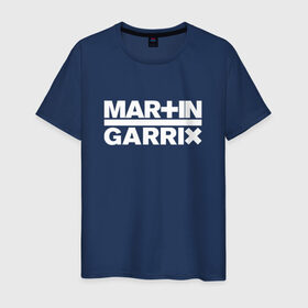 Мужская футболка хлопок с принтом Martin Garrix в Санкт-Петербурге, 100% хлопок | прямой крой, круглый вырез горловины, длина до линии бедер, слегка спущенное плечо. | animals | dj | garrix | house | martin garrix
