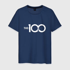 Мужская футболка хлопок с принтом Сотня в Санкт-Петербурге, 100% хлопок | прямой крой, круглый вырез горловины, длина до линии бедер, слегка спущенное плечо. | the 100 | сериал | сотня