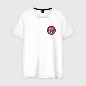 Мужская футболка хлопок с принтом Стройбат в Санкт-Петербурге, 100% хлопок | прямой крой, круглый вырез горловины, длина до линии бедер, слегка спущенное плечо. | армия | молоток | служба | солдаты