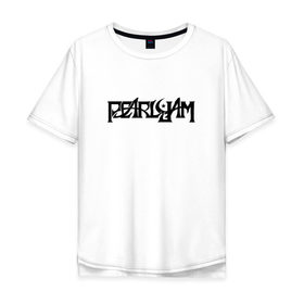 Мужская футболка хлопок Oversize с принтом Pearl Jam в Санкт-Петербурге, 100% хлопок | свободный крой, круглый ворот, “спинка” длиннее передней части | grunge | pearl jampearl jam | rock | грандж | рок