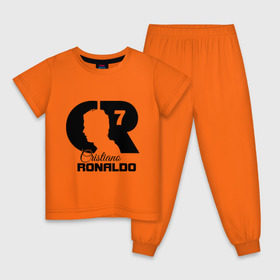 Детская пижама хлопок с принтом Ronaldo в Санкт-Петербурге, 100% хлопок |  брюки и футболка прямого кроя, без карманов, на брюках мягкая резинка на поясе и по низу штанин
 | cristiano | real madrid | ronaldo | кристиано роналдо | криштиану | криштиану роналду | реал мадрид | роналду | рональдо | спорт | футбол