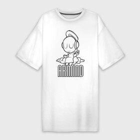 Платье-футболка хлопок с принтом Armind в Санкт-Петербурге,  |  | armin van buuren | armind | asot | trance