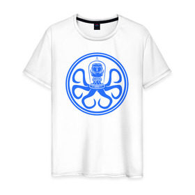 Мужская футболка хлопок с принтом Ригель 7 в Санкт-Петербурге, 100% хлопок | прямой крой, круглый вырез горловины, длина до линии бедер, слегка спущенное плечо. | ригель 7 симпсоны simpsons пришелец