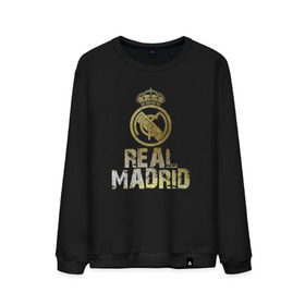 Мужской свитшот хлопок с принтом Real Madrid в Санкт-Петербурге, 100% хлопок |  | real madrid | реал мадрид | спорт | футбол