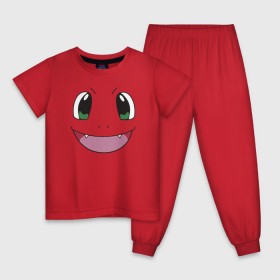 Детская пижама хлопок с принтом Char в Санкт-Петербурге, 100% хлопок |  брюки и футболка прямого кроя, без карманов, на брюках мягкая резинка на поясе и по низу штанин
 | char pokemon покемоны чар