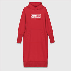Платье удлиненное хлопок с принтом Armin van Buuren в Санкт-Петербурге,  |  | armada | armin van buuren | trance | армин