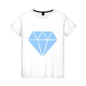Женская футболка хлопок с принтом Shinee brilliant в Санкт-Петербурге, 100% хлопок | прямой крой, круглый вырез горловины, длина до линии бедер, слегка спущенное плечо | k pop | korean | oppa | shinee | кей поп | корея | шайни