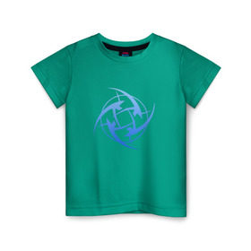 Детская футболка хлопок с принтом NIP Team в Санкт-Петербурге, 100% хлопок | круглый вырез горловины, полуприлегающий силуэт, длина до линии бедер | nip