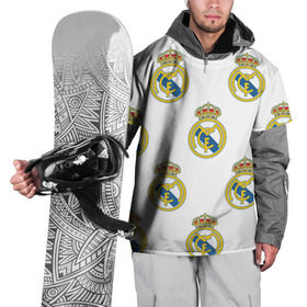 Накидка на куртку 3D с принтом Real Madrid в Санкт-Петербурге, 100% полиэстер |  | Тематика изображения на принте: real madrid | реал мадрид | спорт | фк | футбол