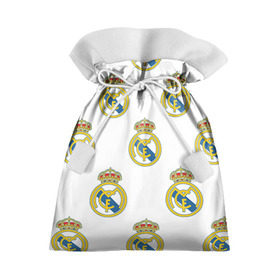 Подарочный 3D мешок с принтом Real Madrid в Санкт-Петербурге, 100% полиэстер | Размер: 29*39 см | Тематика изображения на принте: real madrid | реал мадрид | спорт | фк | футбол