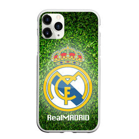 Чехол для iPhone 11 Pro матовый с принтом Real Madrid в Санкт-Петербурге, Силикон |  | Тематика изображения на принте: real madrid | реал мадрид | спорт | фк | футбол