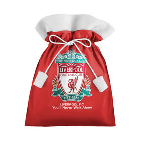 Подарочный 3D мешок с принтом Liverpool в Санкт-Петербурге, 100% полиэстер | Размер: 29*39 см | Тематика изображения на принте: ливерпуль
