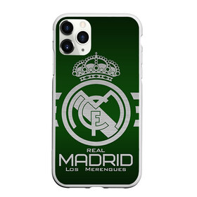 Чехол для iPhone 11 Pro матовый с принтом Real Madrid в Санкт-Петербурге, Силикон |  | Тематика изображения на принте: real madrid | реал мадрид | спорт | футбол