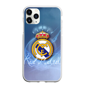 Чехол для iPhone 11 Pro матовый с принтом Real Madrid в Санкт-Петербурге, Силикон |  | Тематика изображения на принте: real madrid | реал мадрид | спорт | футбол
