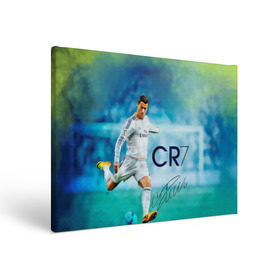 Холст прямоугольный с принтом Ronaldo в Санкт-Петербурге, 100% ПВХ |  | Тематика изображения на принте: роналдо