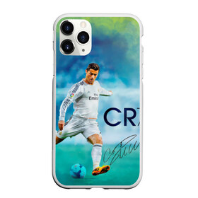 Чехол для iPhone 11 Pro матовый с принтом Ronaldo в Санкт-Петербурге, Силикон |  | роналдо