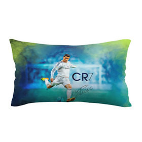 Подушка 3D антистресс с принтом Ronaldo в Санкт-Петербурге, наволочка — 100% полиэстер, наполнитель — вспененный полистирол | состоит из подушки и наволочки на молнии | роналдо