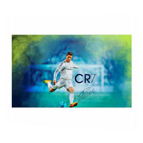 Бумага для упаковки 3D с принтом Ronaldo в Санкт-Петербурге, пластик и полированная сталь | круглая форма, металлическое крепление в виде кольца | Тематика изображения на принте: роналдо