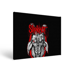 Холст прямоугольный с принтом Slipknot в Санкт-Петербурге, 100% ПВХ |  | deth | rock | slipknot | маска | мрак | рок | слипнот | череп