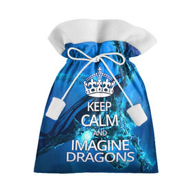 Подарочный 3D мешок с принтом Imagine Dragons в Санкт-Петербурге, 100% полиэстер | Размер: 29*39 см | imagine dragons