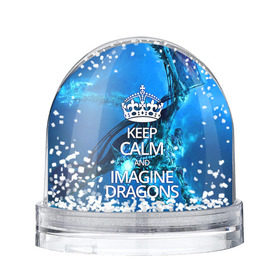 Снежный шар с принтом Imagine Dragons в Санкт-Петербурге, Пластик | Изображение внутри шара печатается на глянцевой фотобумаге с двух сторон | imagine dragons