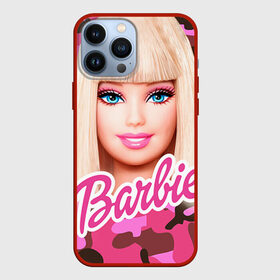 Чехол для iPhone 13 Pro Max с принтом Барби в Санкт-Петербурге,  |  | Тематика изображения на принте: swag | барки | девушкам | камуфляж | свэг