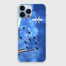 Чехол для iPhone 13 Pro Max с принтом Самолеты в небе в Санкт-Петербурге,  |  | авиатор | авиация | ввс | герб | летчику | небо | самолет | флаг