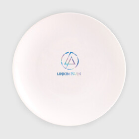 Тарелка с принтом Linkin park sky в Санкт-Петербурге, фарфор | диаметр - 210 мм
диаметр для нанесения принта - 120 мм | linkin | park | линкин | парк