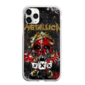 Чехол для iPhone 11 Pro матовый с принтом METALLICA в Санкт-Петербурге, Силикон |  | metallica | rock | металлика | рок
