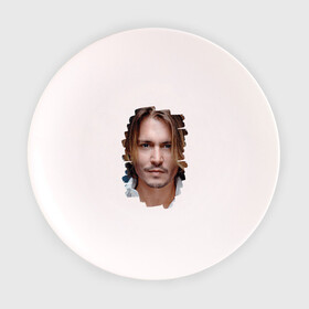 Тарелка 3D с принтом Джонни Депп (Johnny Depp) в Санкт-Петербурге, фарфор | диаметр - 210 мм
диаметр для нанесения принта - 120 мм | johnny depp | голливуд | джонни депп | кинозвезда