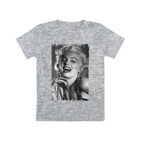 Детская футболка хлопок с принтом Marilyn Monroe в Санкт-Петербурге, 100% хлопок | круглый вырез горловины, полуприлегающий силуэт, длина до линии бедер | marilyn monroe | актриса | мэрилин монро | певица